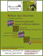 |Retour aux Sources| Flamenco aux pieds nus et Danse Indienne Kalbelia |Retour aux Sources| Flamenco aux pieds nus et Danse Indienne Kalbelia