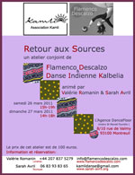 |Retour aux Sources| Flamenco aux pieds nus et Danse Indienne Kalbelia |Retour aux Sources| Flamenco aux pieds nus et Danse Indienne Kalbelia