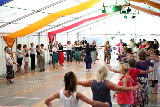 barefoot flamenco workshop in Sidmouth
