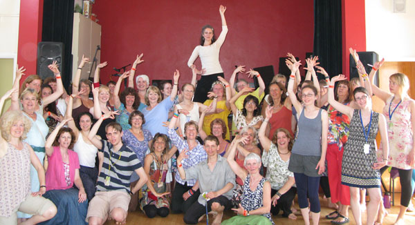 barefoot flamenco workshop in Sidmouth 2012