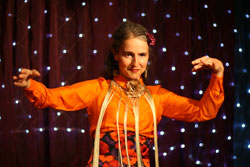 Valerie Romanin at Saqarah